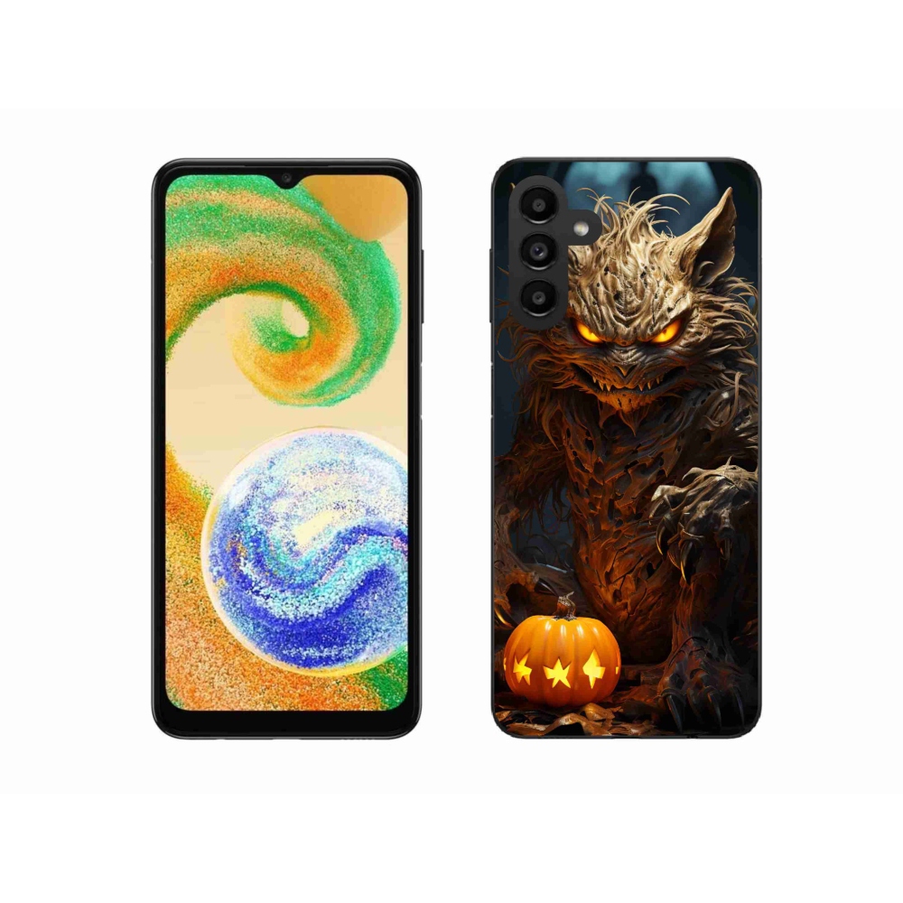 Zselés borítás mmCase Samsung Galaxy A04s (164.7x76.7x9.1mm) - Halloween szörnyeteg