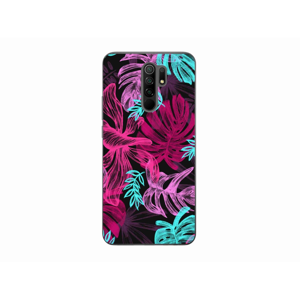 Gél borítás mmCase a Xiaomi Redmi 9-hez - virágok 1