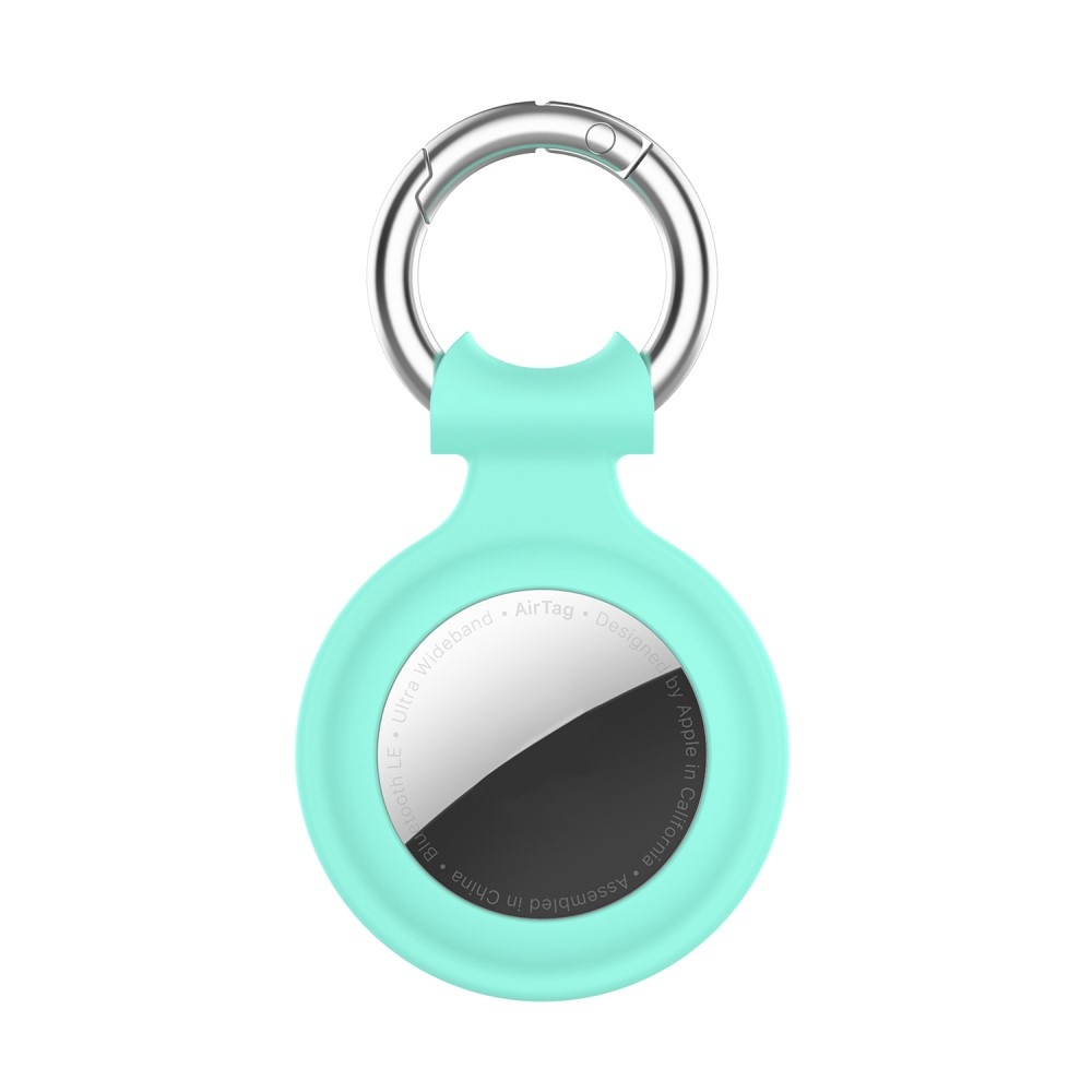 Love szilikon tok az Apple AirTaghez - teal színű