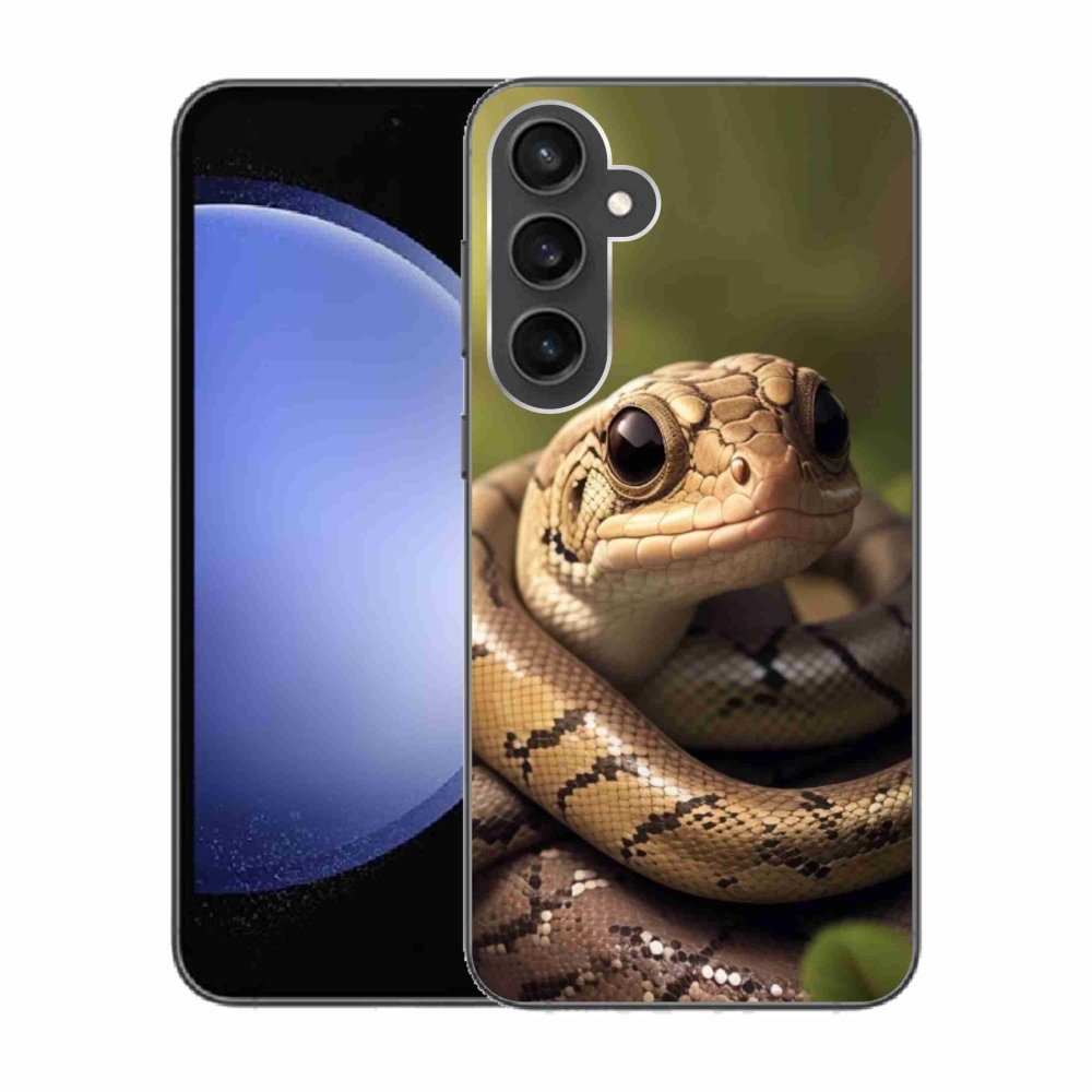 Gél védőburkolat mmCase Samsung Galaxy S23 FE - kígyó 1