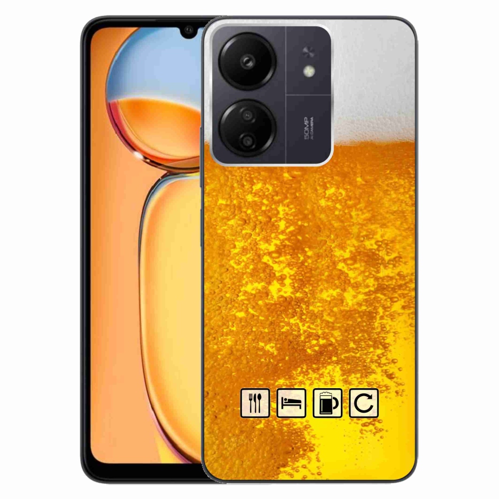 Gél borítás mmCase a Xiaomi Poco C65/Redmi 13C - sör motívum 3