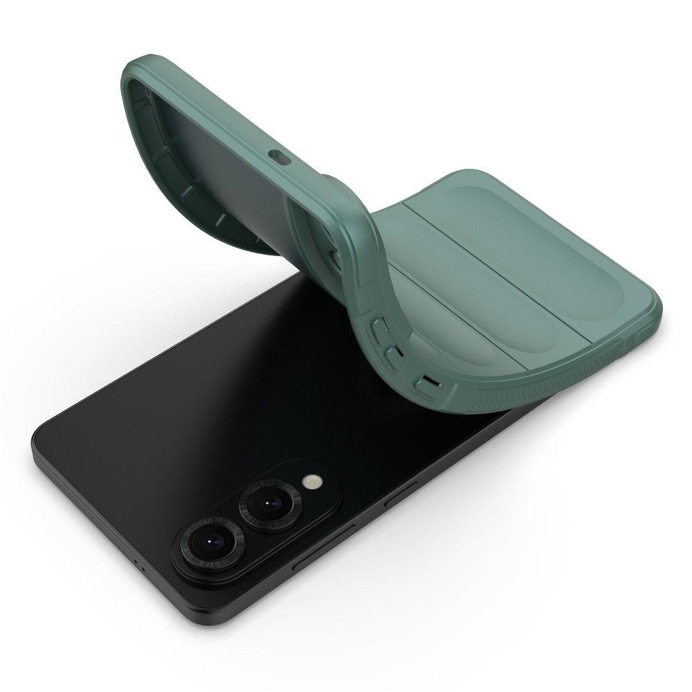 Rugg tartós zselés tok Samsung Galaxy S25 Edge készülékhez - zöld