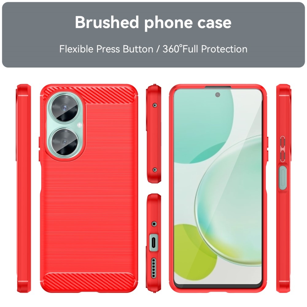 Szénálló zselés tok Huawei Nova 11i készülékhez - piros