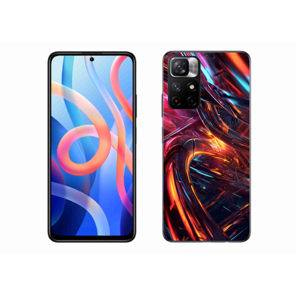 Gél borítás mmCase a Xiaomi Redmi Note 11S 5G számára - absztrakt motívum 10