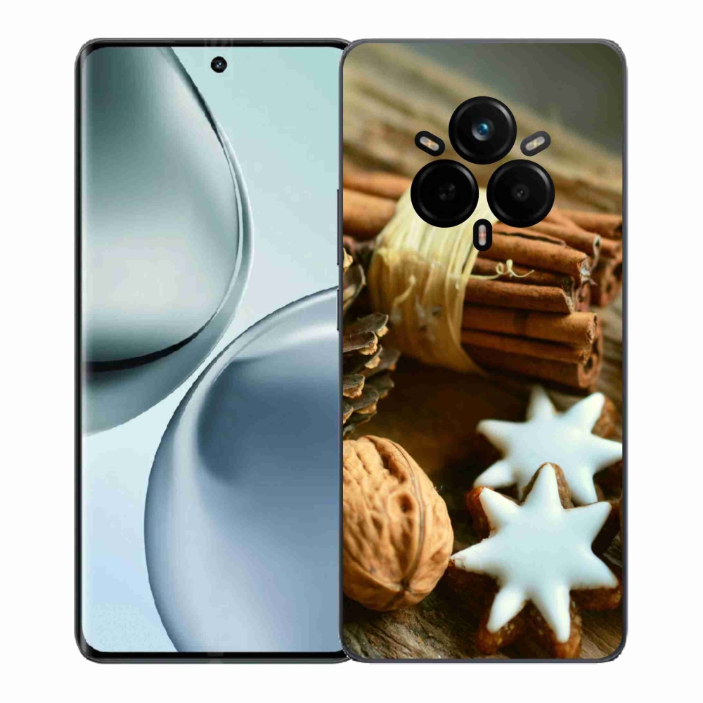 Gél borítás mmCase a Realme 14 Pro 5G számára - fahéj és mézeskalács