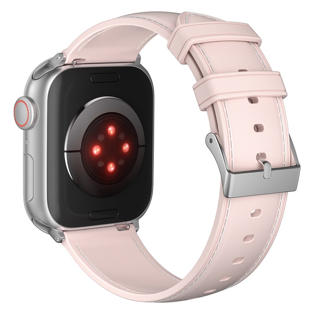 Stitch zselés szíj Apple Watch Ultra/Ultra 2 49mm/SE/SE 2022/2023 44mm/9/8/7 45mm/6/5/4 44mm/3/2/1 42 mm - rózsaszínű