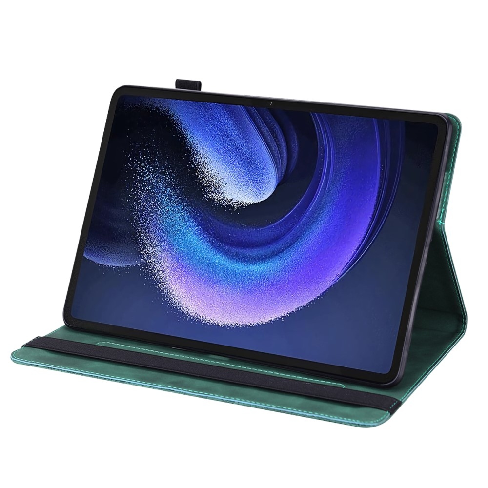 Impresszum záró tok a Xiaomi Pad 6-hoz - zöld