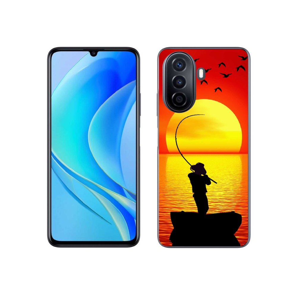 Gél borítás mmCase a Huawei Nova Y70-en - halászat