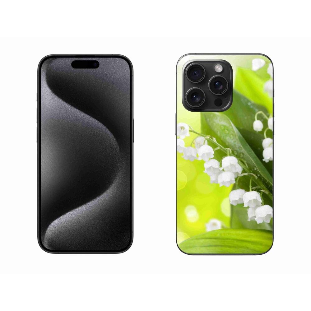 Zselés borítás mmCase iPhone 15 Pro Max készülékhez - lily of the valley