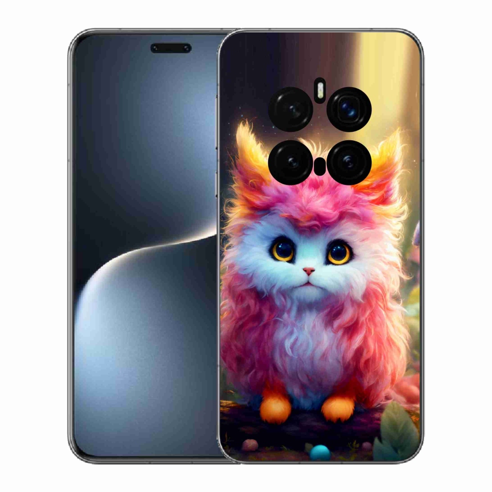 Gél borítás mmCase a Honor Magic 7 Pro 5G számára - aranyos cica 5