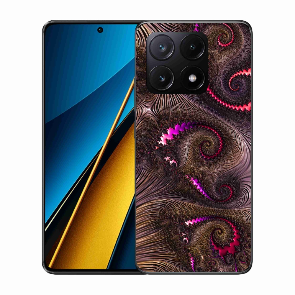 Gél borítás mmCase a Xiaomi Poco X6 Pro 5G számára - absztrakt motívum 24