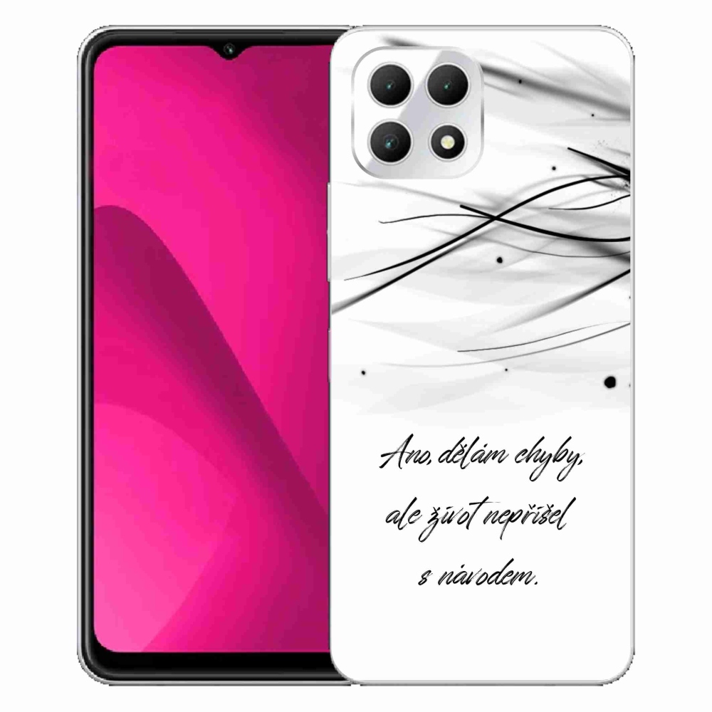 Zselés borítás mmCase a T-Mobile T Phone 2 készülékhez - idézem fehér háttér