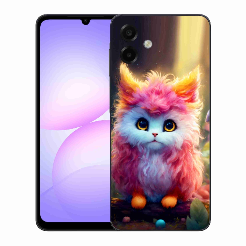 Gél borítás mmCase Samsung Galaxy A07 4G - aranyos cica 5