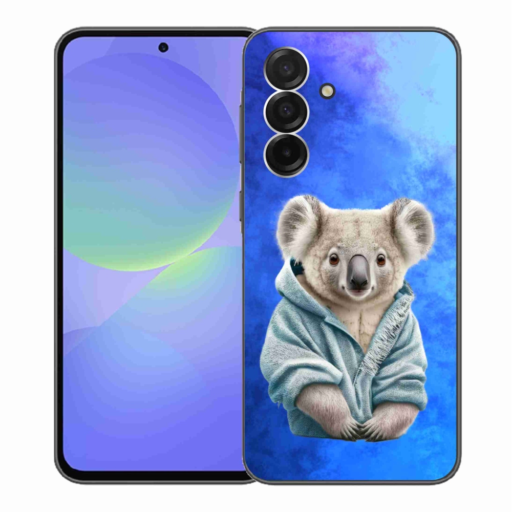 Zselés borítás mmCase Samsung Galaxy A36 5G - koala pulóverben