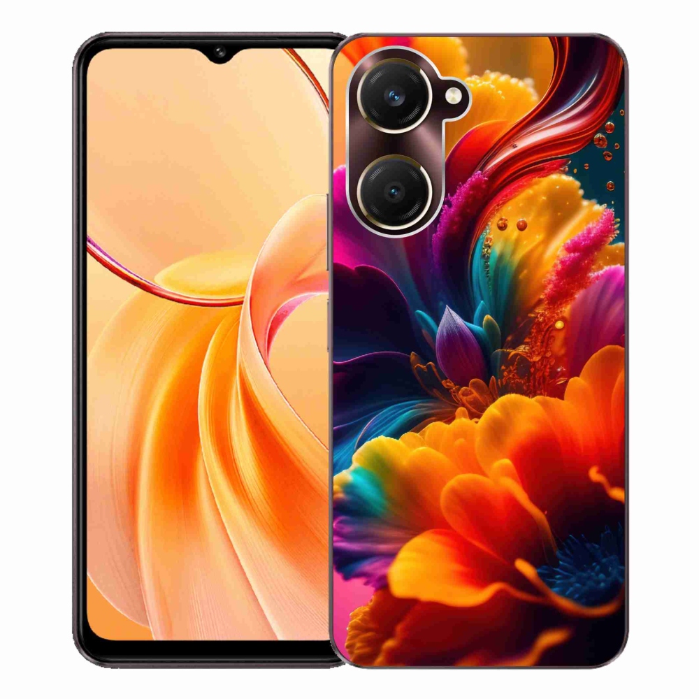 Zselés borítás mmCase a Vivo Y28s 5G készülékhez - absztrakt motívum 2