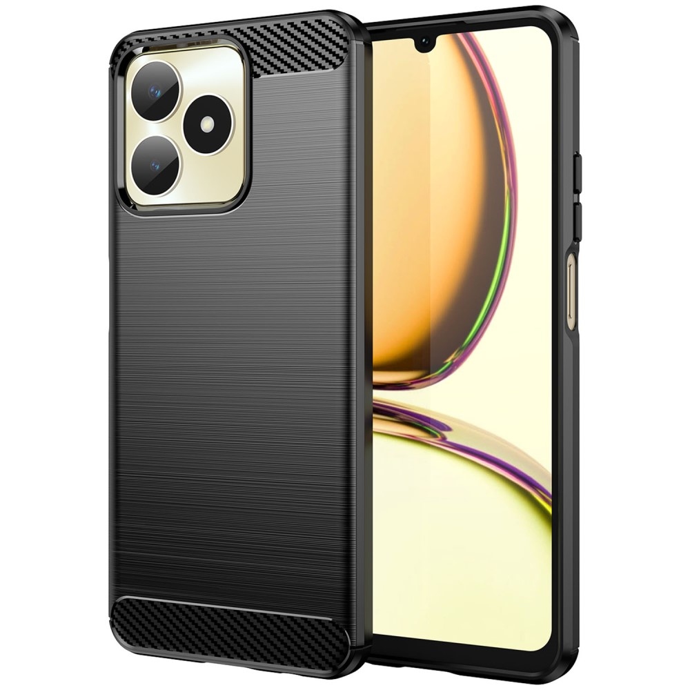 Szénálló zselés tok a Realme C51/C53 készülékhez - fekete