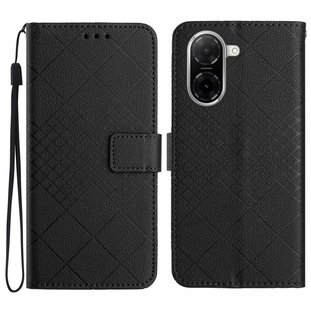 Fóliás könyvtáska Xiaomi Redmi A5 (173.45x79.35x8.45mm) - fekete