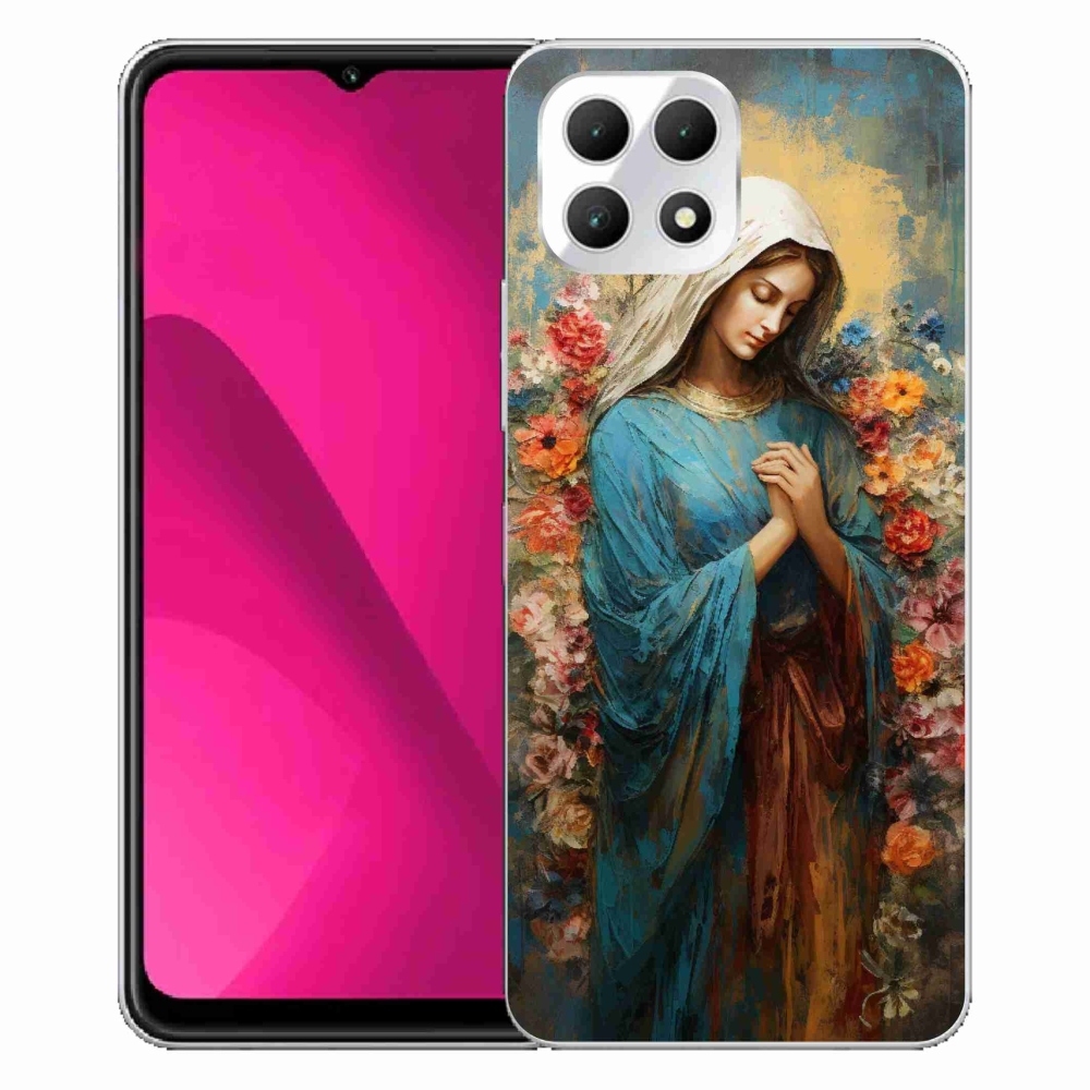 Zselés borítás mmCase a T-Mobile T Phone 2 készülékhez - szent nő