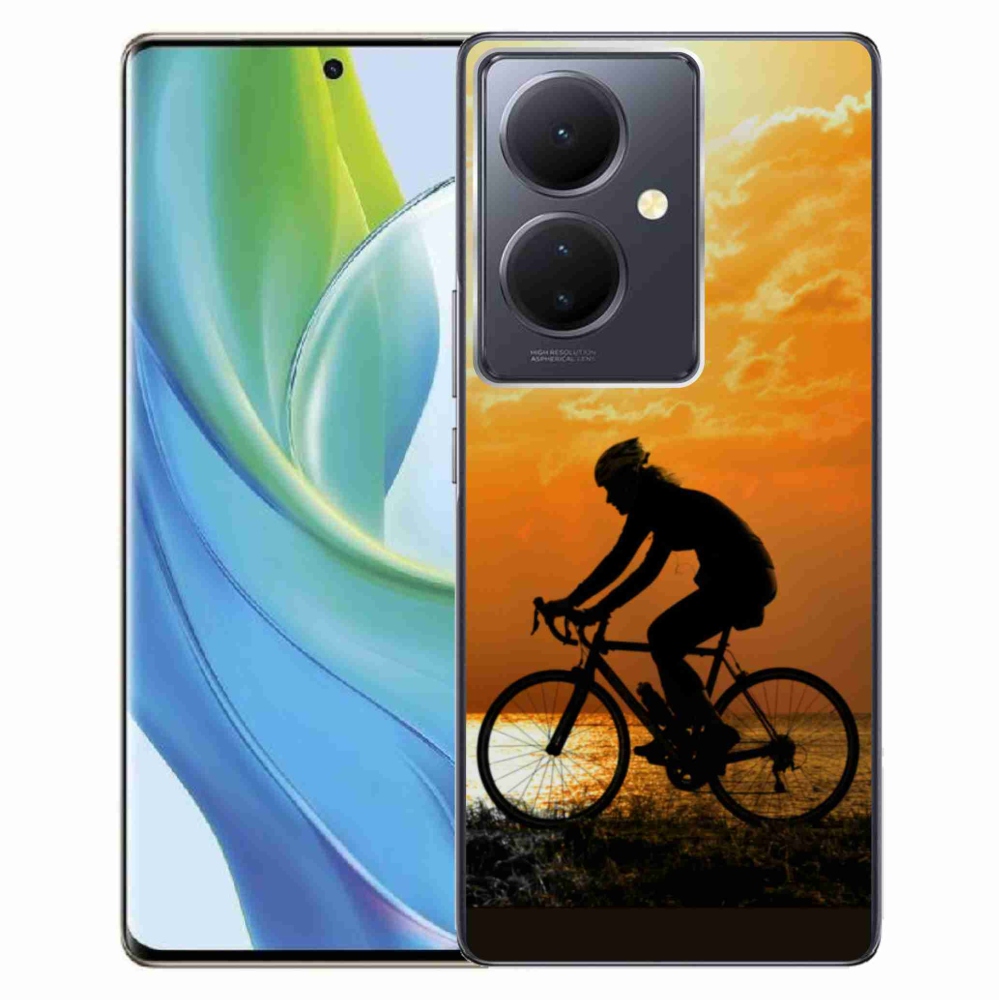 Gél borító mmCase a Vivo V29 Lite 5G számára - kerékpározás