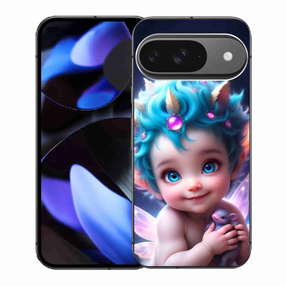 Gél borítás mmCase a Google Pixel 9/9 Pro számára - baba pillangószárnyakkal