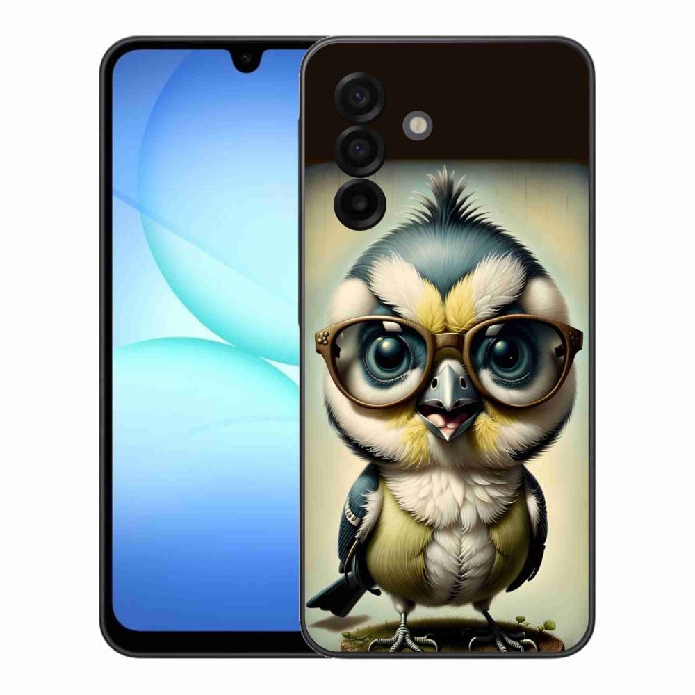 Zselés borítás mmCase Samsung Galaxy A17 5G - kölyök szemüveggel