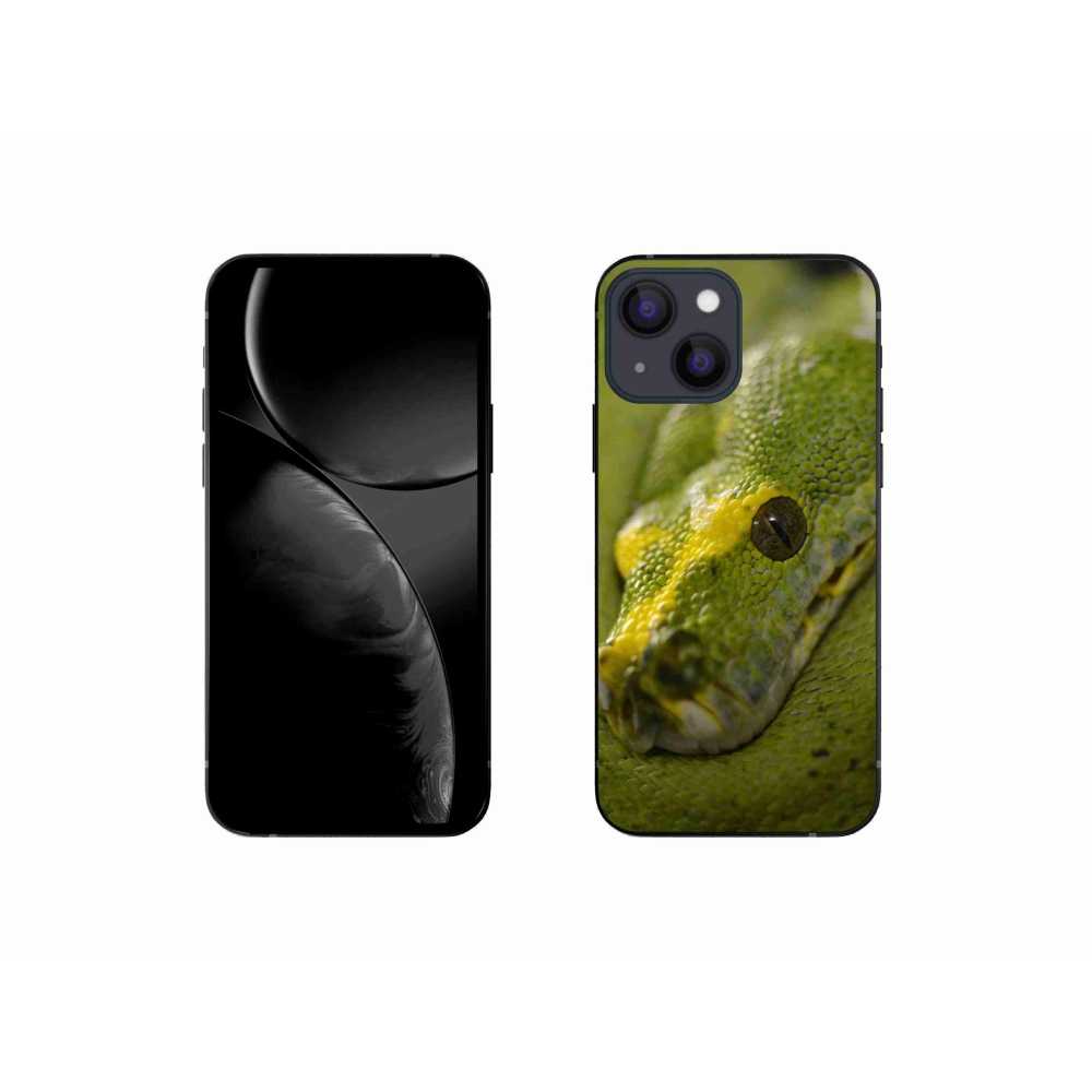 Zselés borítás mmCase iPhone 13 mini készülékhez - kígyó 2