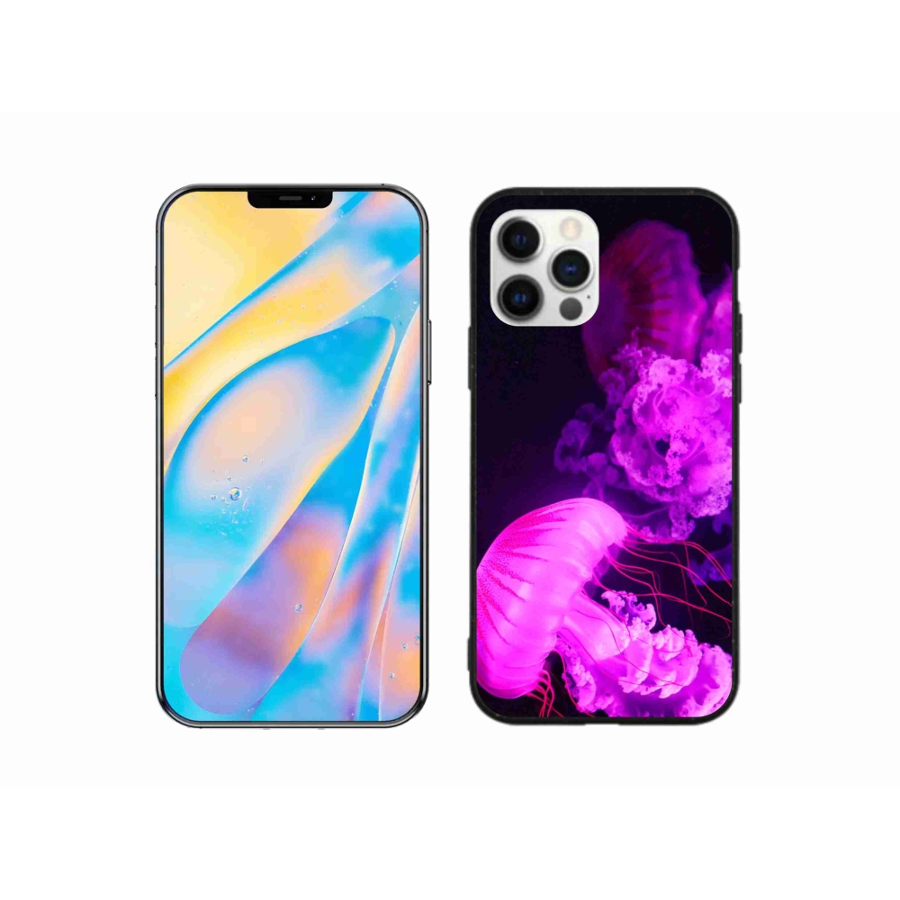 Zselés borítás mmCase iPhone 12 készülékhez - medúza 1