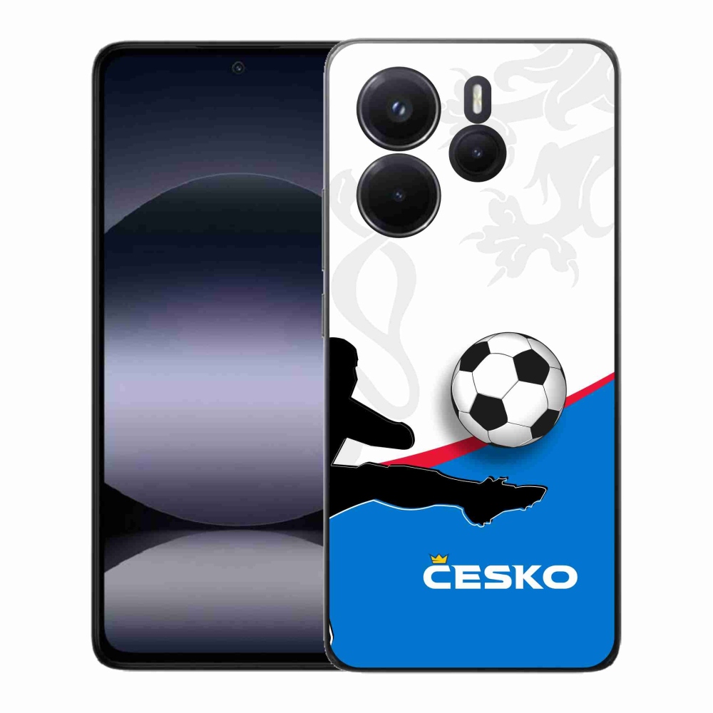 Gél borítás mmCase a Xiaomi Redmi Note 14 - futball Csehország 3