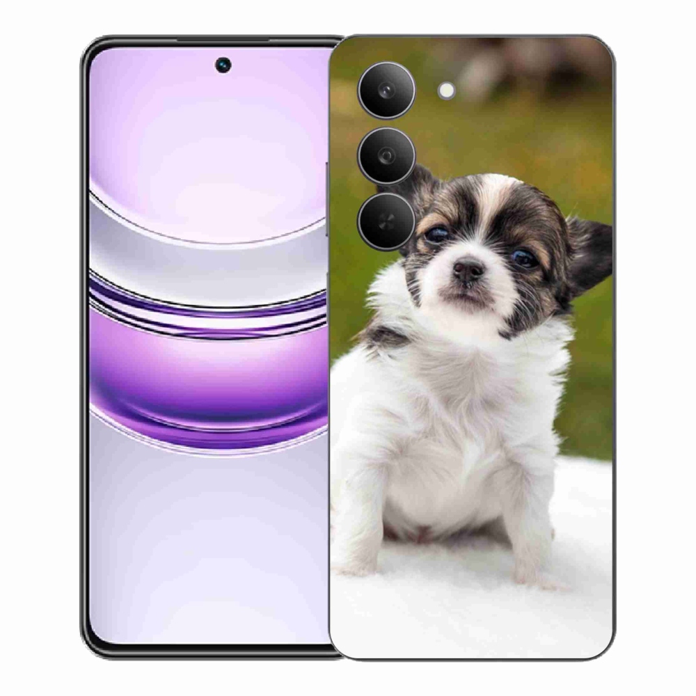 Gél borítás mmCase a Realme 14x 5G - chihuahua 4 számára