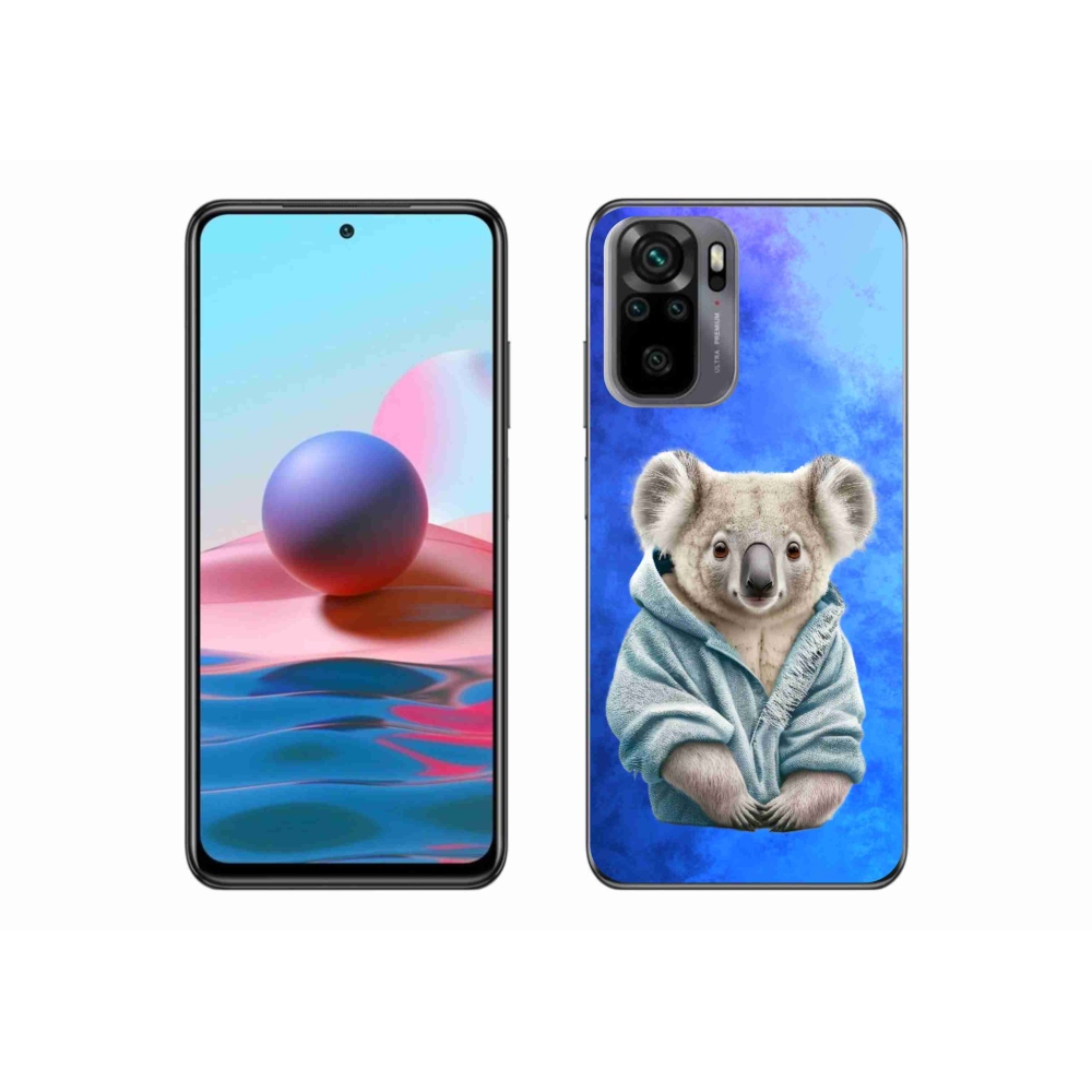 Gél borítás mmCase a Xiaomi Redmi Note 10S-hez - koala pulóverben