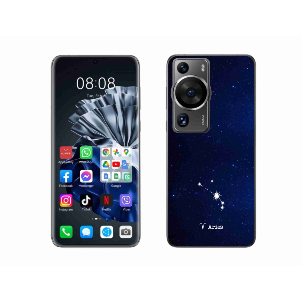 Gél borítás mmCase a Huawei P60 Pro készülékhez - Kos csillagkép