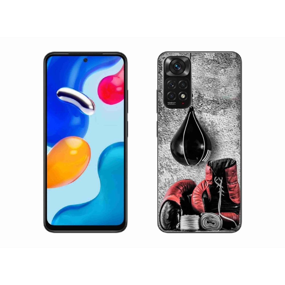 Gél borítás mmCase a Xiaomi Redmi Note 11 4G-hez - bokszzsák és kesztyűk