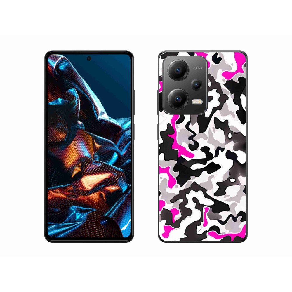Gél borítás mmCase a Xiaomi Redmi Note 12 Pro 5G-hez - álcázó minta 5