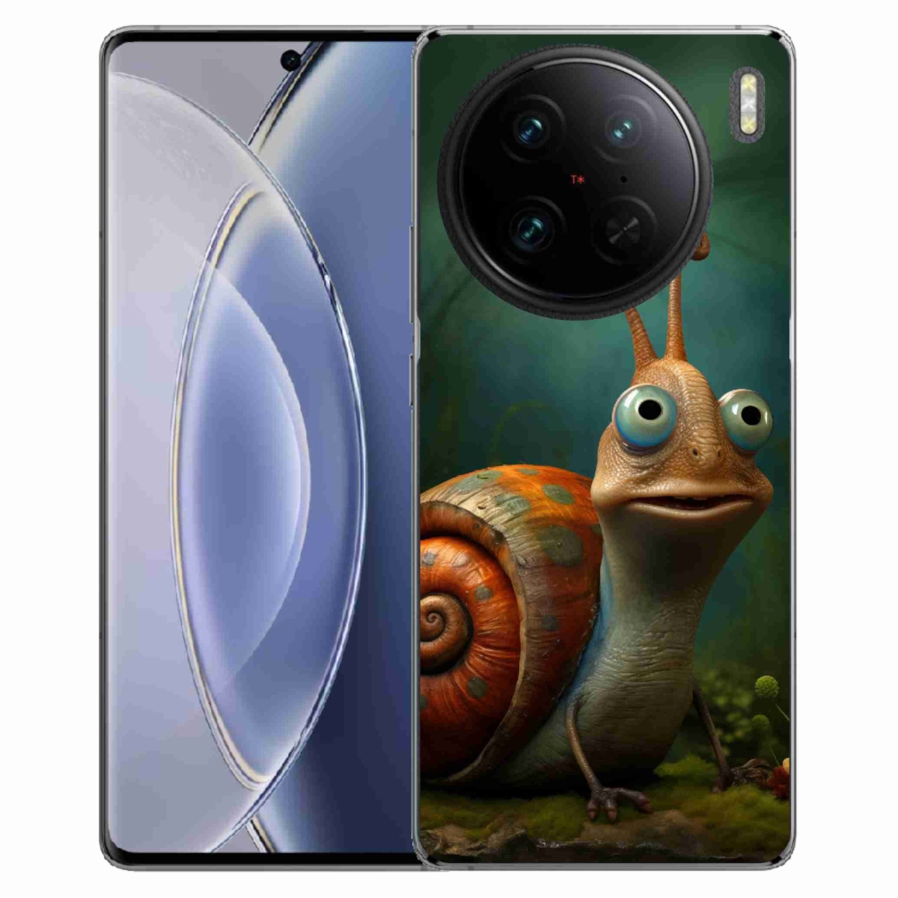 Zselés borítás mmCase a Vivo X90 Pro készülékhez - csiga