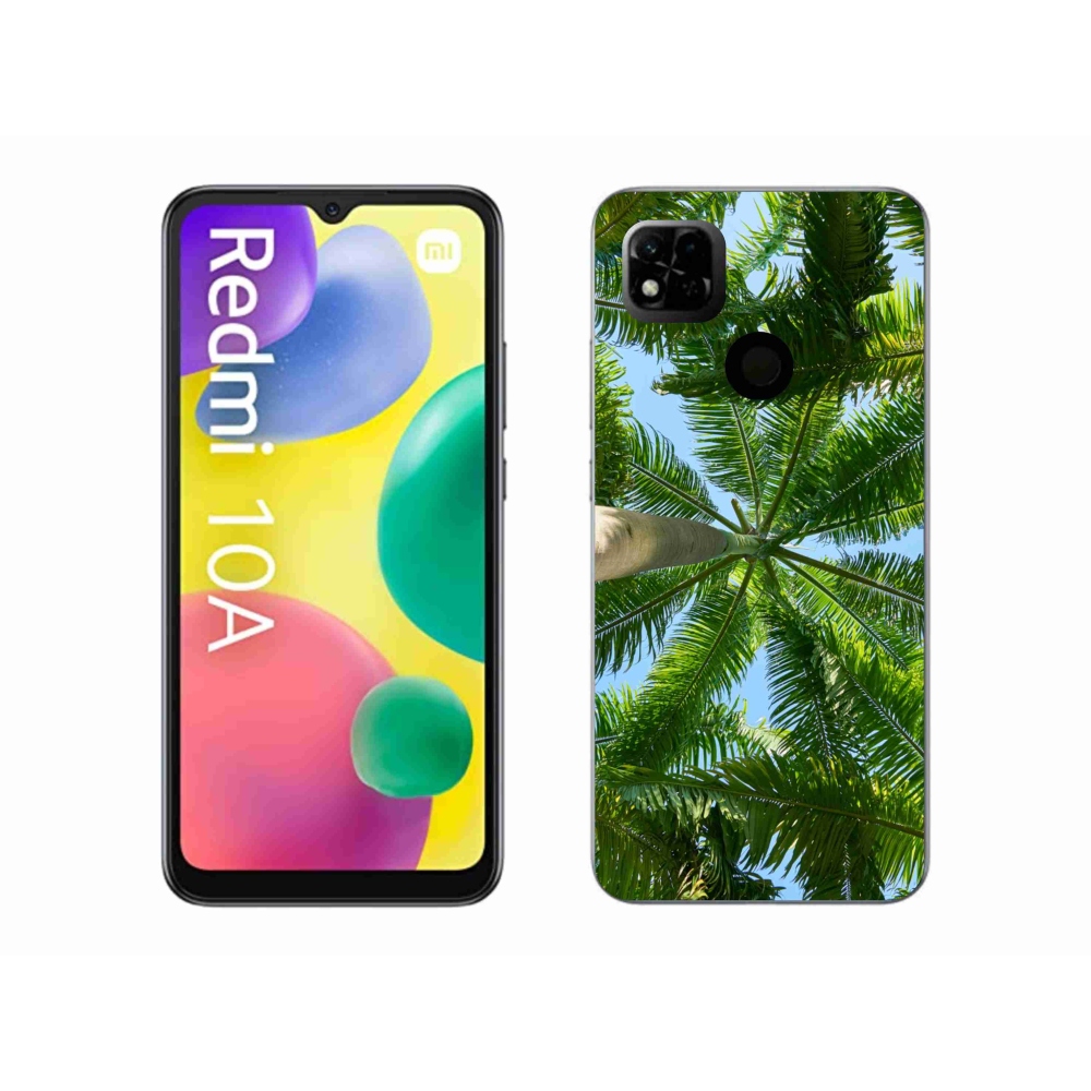 Gél borítás mmCase a Xiaomi Redmi 10A számára - pálmafa