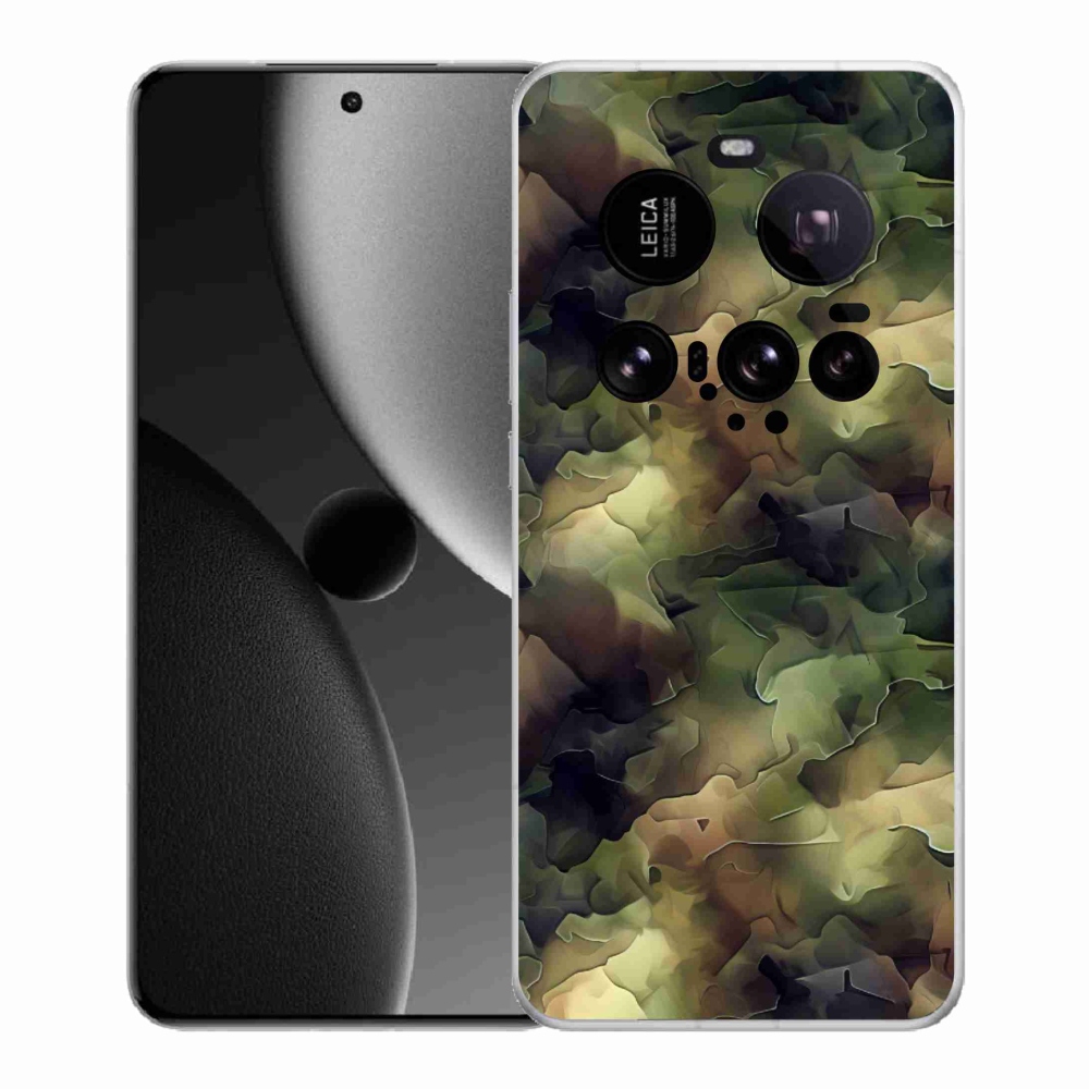 Gél borítás mmCase a Xiaomi 15 Ultra számára - álcázó minta 10