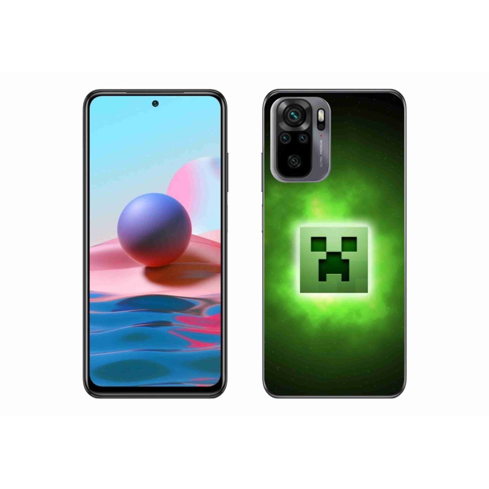 Gél borítás mmCase a Xiaomi Redmi Note 10S-hez - minecraft