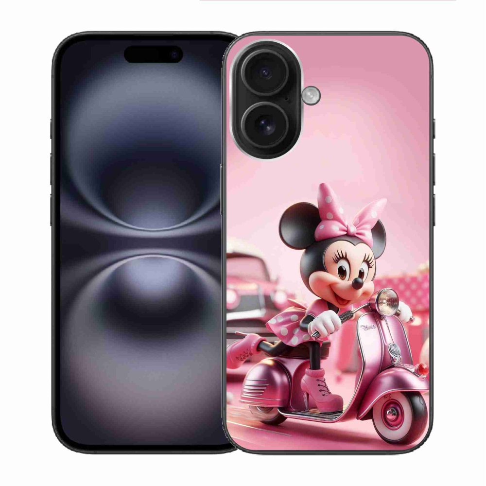Zselés borítás mmCase iPhone 16 készülékhez - minnie 1