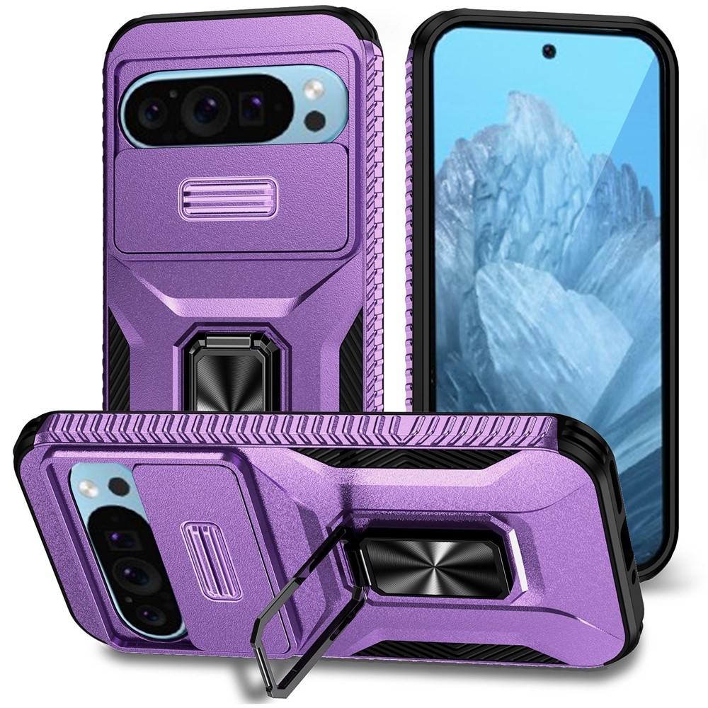 Tartós fedél a Google Pixel 10 Pro/9 Pro/9 Pixel 10 Pro/9-hez - lila