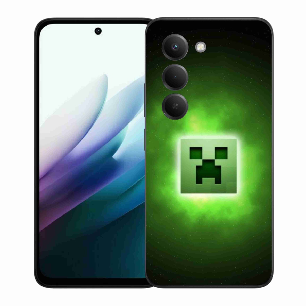 Gél borítás mmCase a Xiaomi Redmi 15 4G/5G (171mm) - minecraft