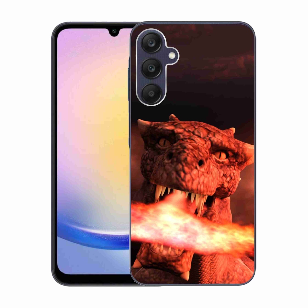 Zselés borítás mmCase Samsung Galaxy A25 5G - sárkány