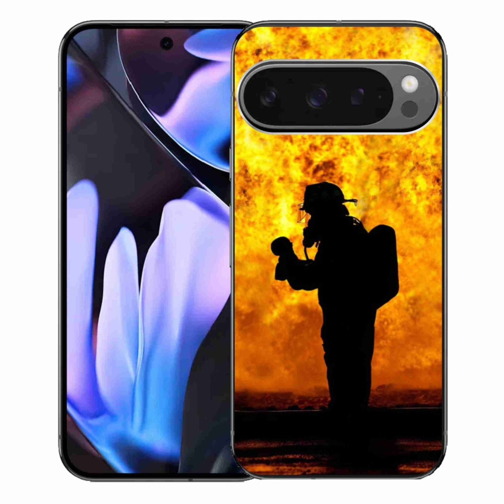 Zselés borítás mmCase a Google Pixel 9 Pro XL-hez - tűzoltó