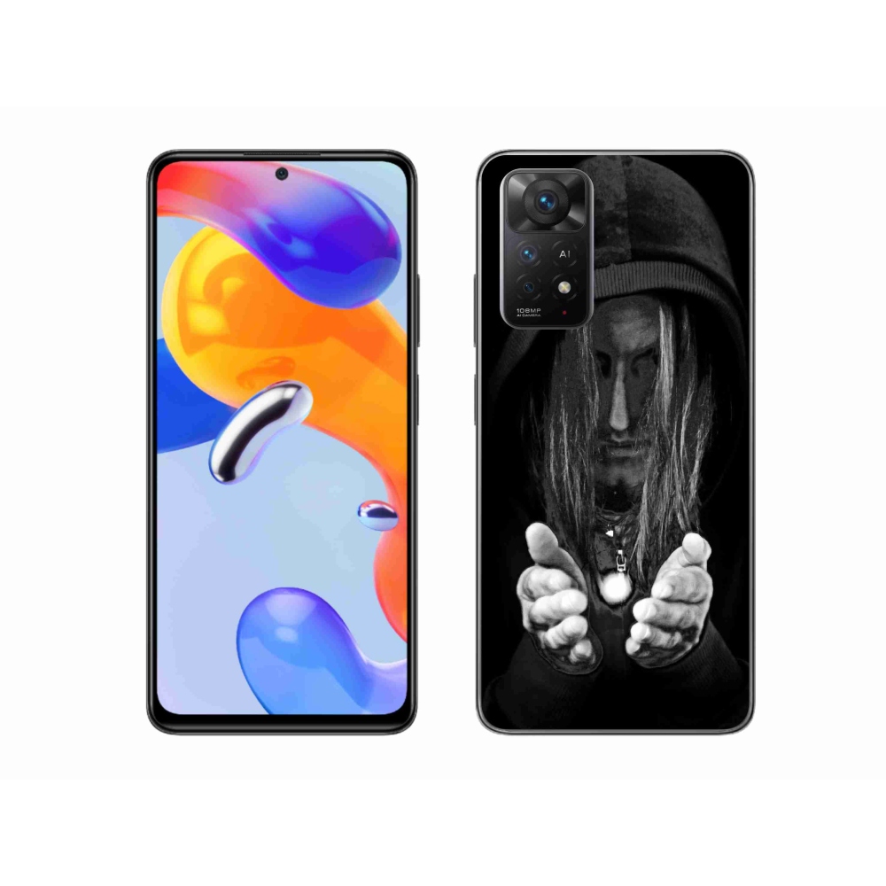 Gél borító mmCase a Xiaomi Redmi Note 11 Pro 4G/5G számára - titokzatos személy