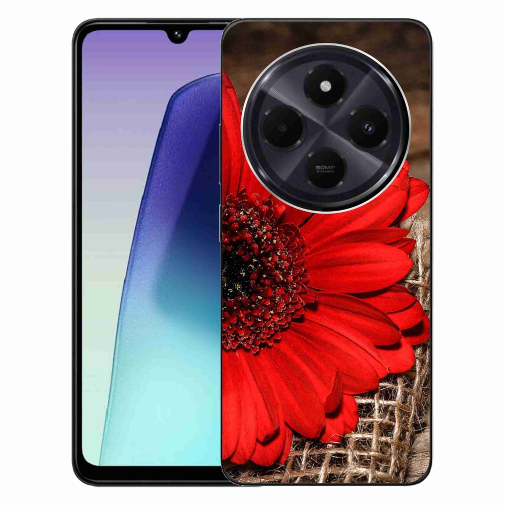 Gél borítás mmCase a Xiaomi Redmi 14C/Poco C75-hez - gerbera
