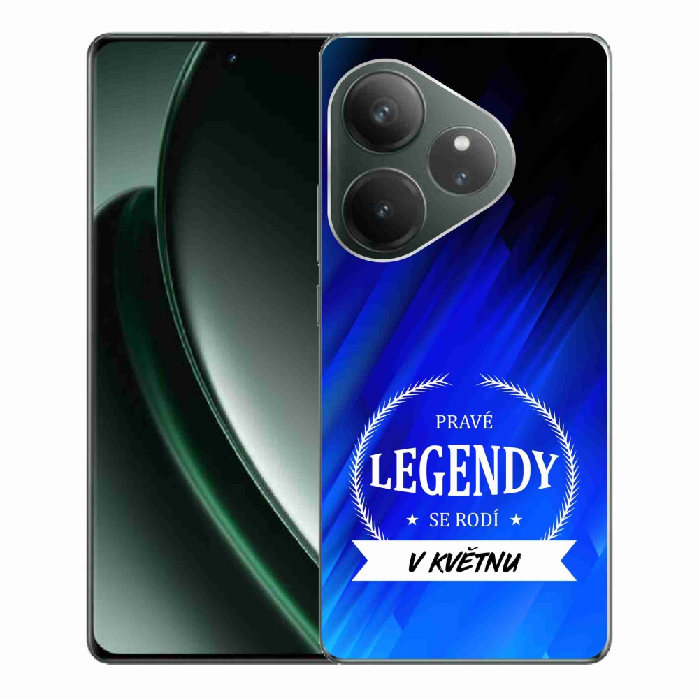 Gél borítás mmCase a Realme GT 6 5G/GT 6T 5G - Legendák májusi kék háttérrel