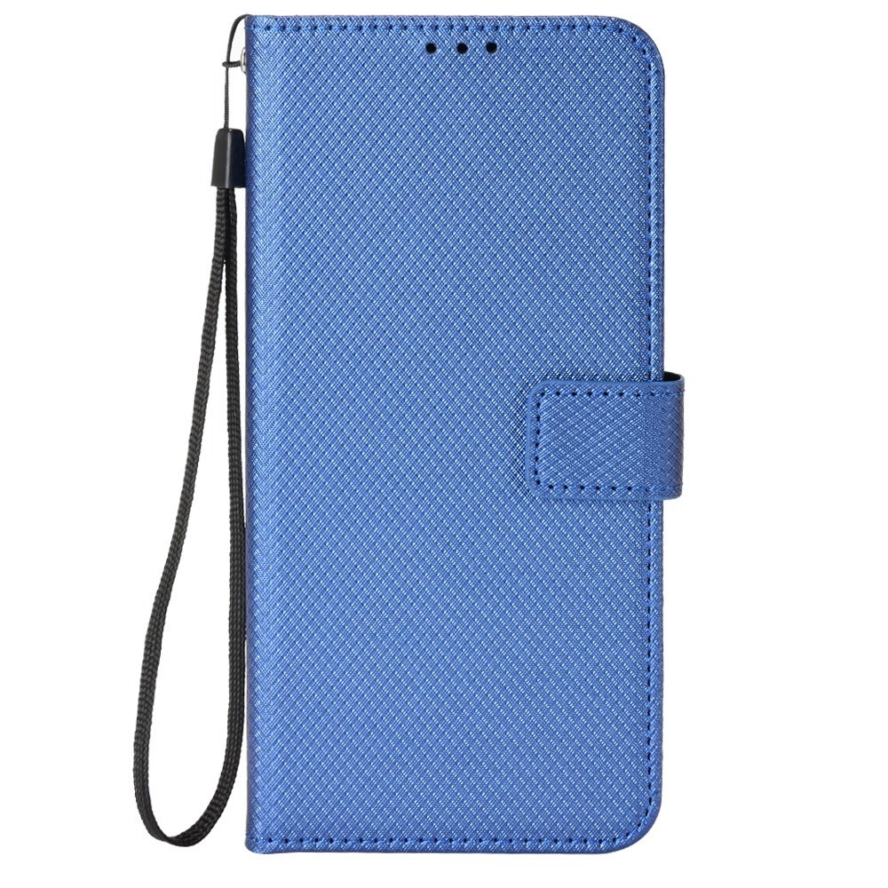 Gyémánt könyvtáska Realme Note 70T-hez - kék