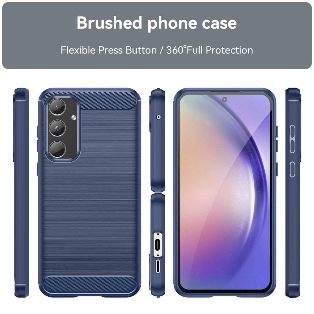 Szénálló zselés tok Samsung Galaxy A55 5G - kék