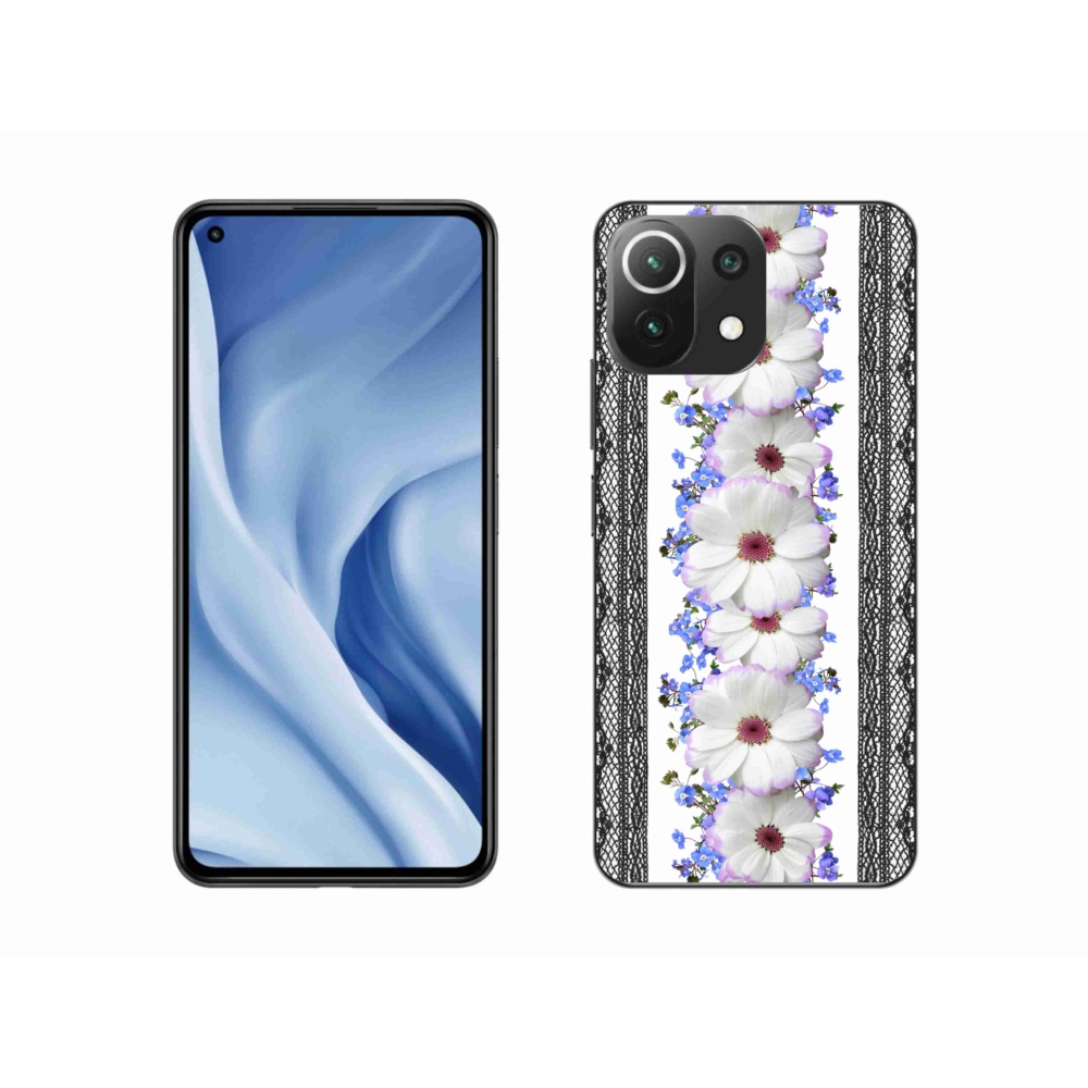 Gél borító mmCase a Xiaomi 11 Lite 5G NE számára - virágok 8