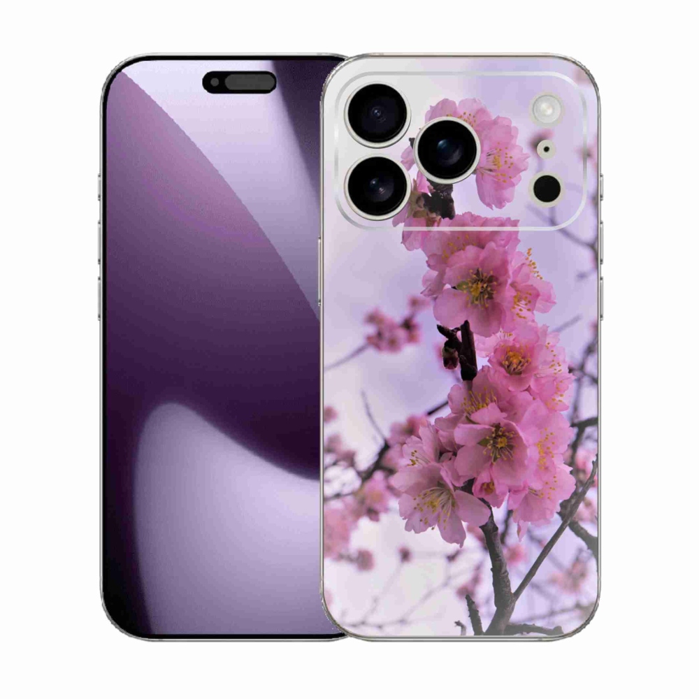 Gél borítás mmCase iPhone 17 Pro készülékhez - virágok 7