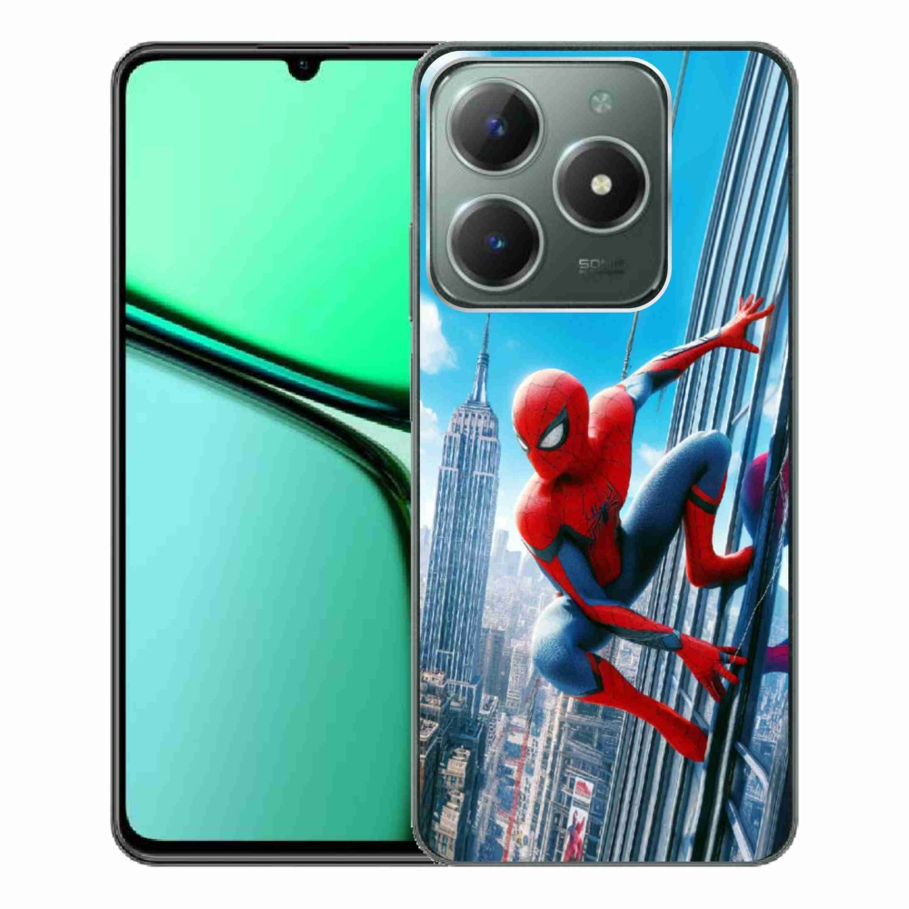 Gél borítás mmCase a Realme C61 készülékhez - pókember
